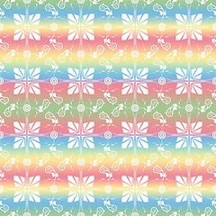 Image showing Seamless floral pattern