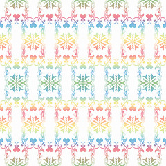 Image showing Seamless floral pattern