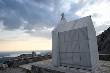 Image showing Chapel in mountains Velebit, Croatia