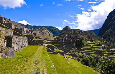 Image showing Machu Pichu