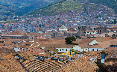 Image showing Cusco cityscape