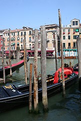 Image showing gondolas