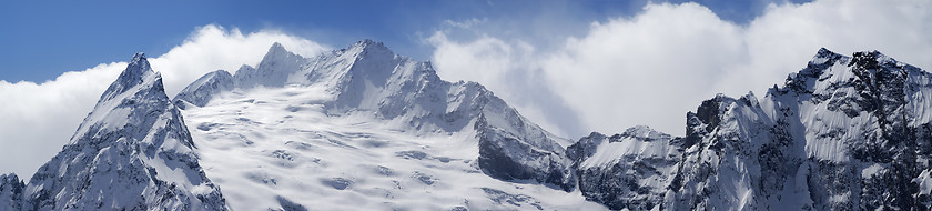 Image showing Panorama Caucasus Mountains