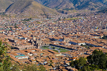 Image showing Cusco cityscape