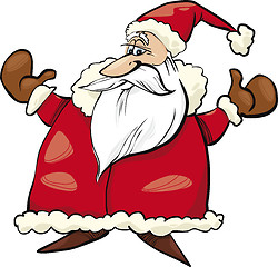 Image showing Cheerful Santa Claus