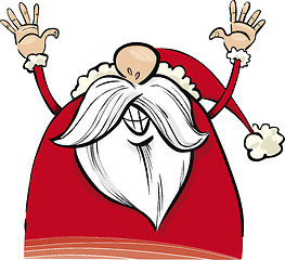 Image showing happy santa claus