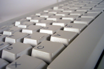 Image showing white keyboard