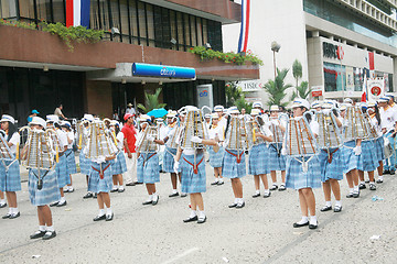 Image showing PANAMA - NOVEMBER 1: Panamanian Independence Day parade on Novem