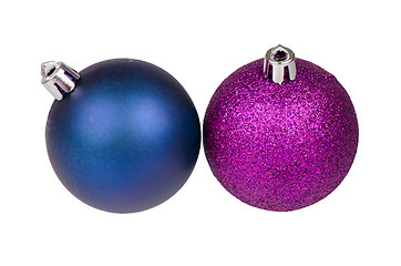 Image showing Christmas balls 