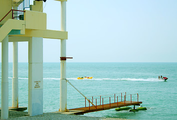 Image showing solar sea beach