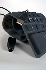 Image showing bent keyboard