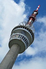 Image showing Praded tower in Jeseniky mountains in Czech republic