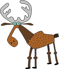 Image showing Moose vector