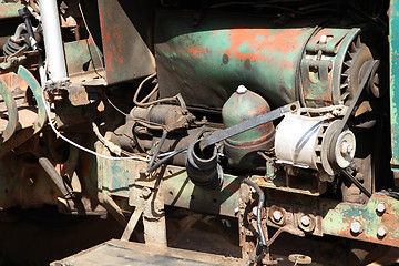 Image showing Old engine