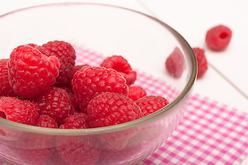 Image showing Raspberries