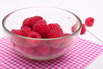 Image showing Raspberries 