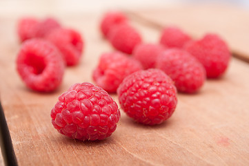 Image showing Raspberries