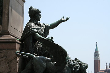 Image showing statue in venice