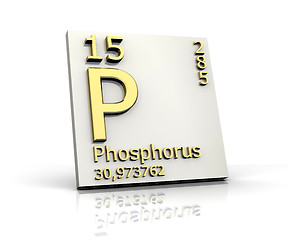 Image showing Phosphorus form Periodic Table of Elements 
