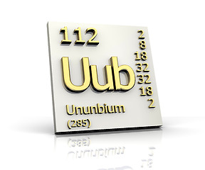 Image showing Ununbium  Periodic Table of Elements