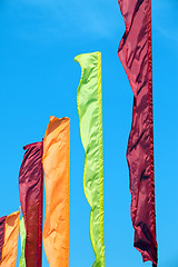 Image showing colored flags