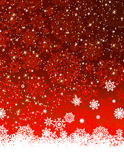Image showing Christmas decoration background. EPS 8