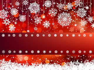 Image showing Elegant christmas background. EPS 8