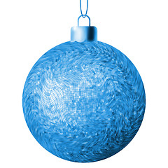 Image showing Christmas ball on a white background. EPS 8