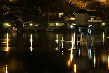 Image showing Ligthouse in the night.