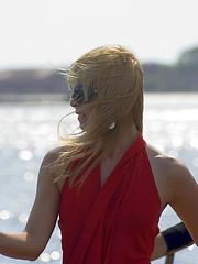 Image showing Girl in red IV