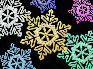 Image showing snowflakes