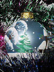 Image showing christmas tee ball
