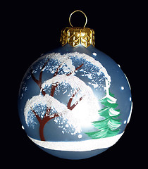 Image showing christmas tree ball