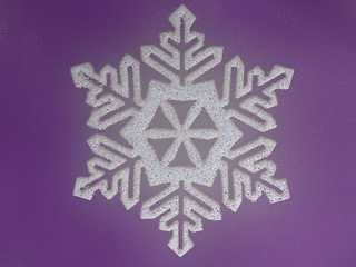 Image showing snowflake