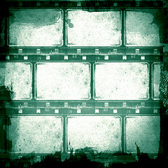 Image showing Grunge film frame