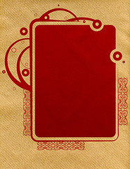 Image showing Retro style paper background