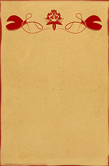 Image showing Retro paper background