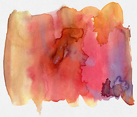 Image showing Abstract watercolor