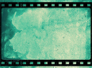 Image showing Grunge film frame