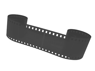 Image showing silhouette of film   