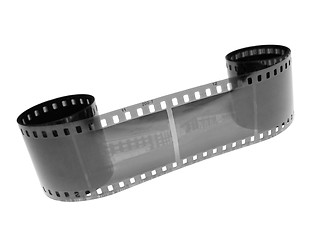 Image showing b&w filmstrip