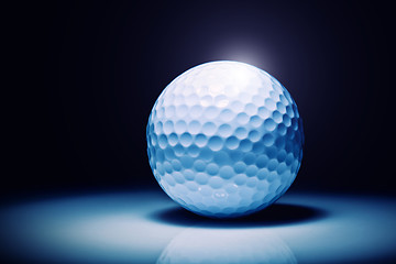 Image showing golf ball