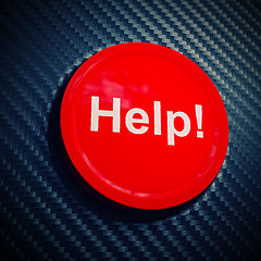 Image showing help button