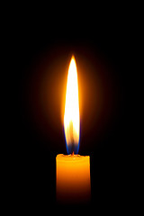 Image showing candle flame