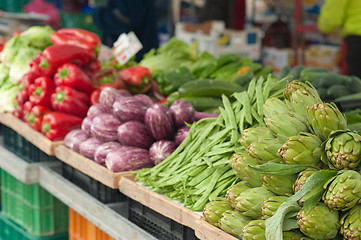 Image showing Street market