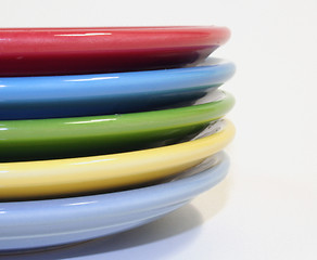 Image showing Colorful dishes