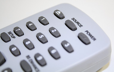 Image showing Home theater remote control