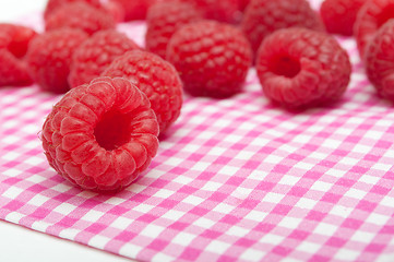 Image showing Raspberries 