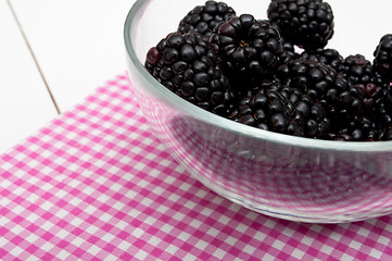 Image showing Blackberries 