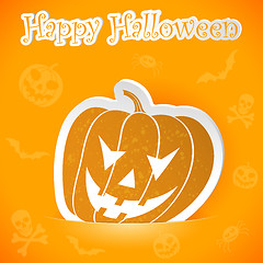 Image showing Halloween sticker